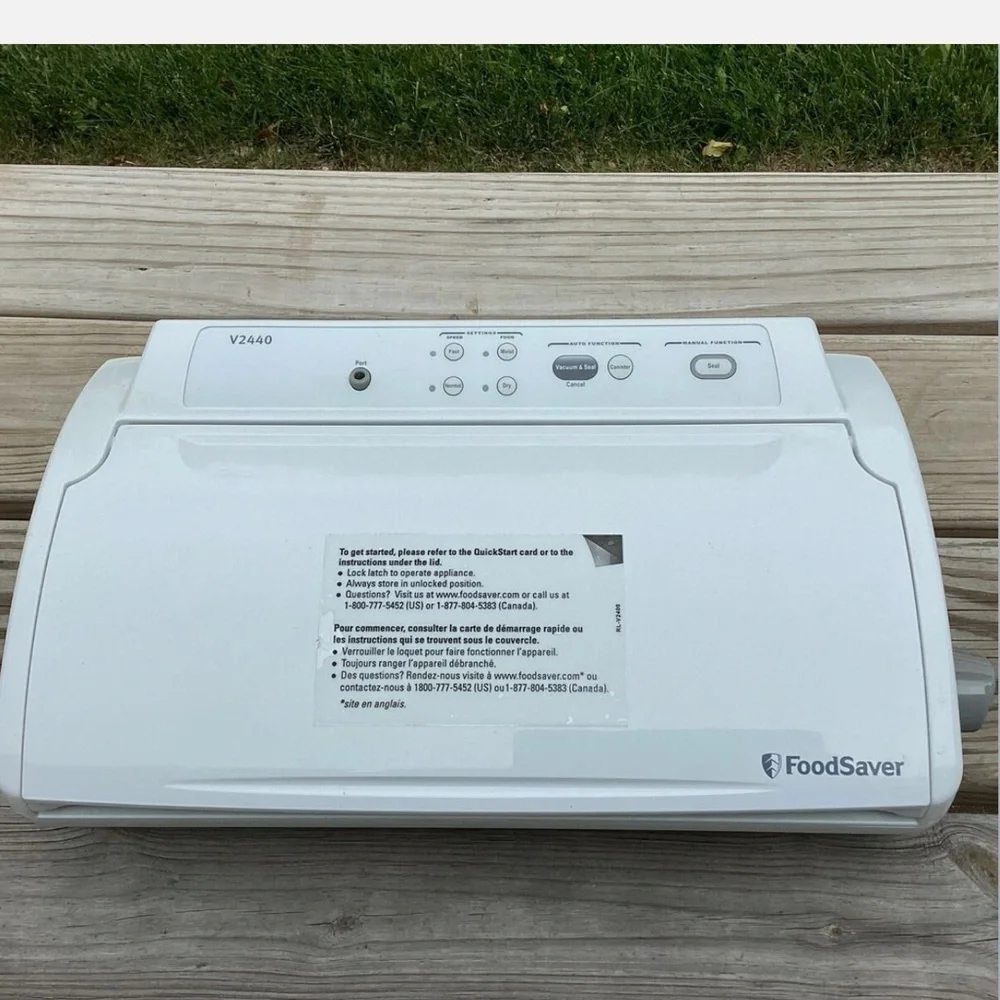 Food Saver Advanced Design Food Sealer Vacuum Sealer V2440 Original Box - Picture 5 of 11